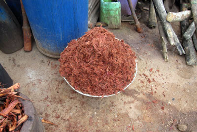 Adinkra Ink Production in Ghana