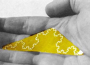 Antenna using Koch curve