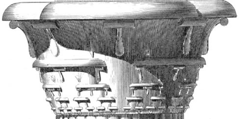 Cantor set in ancient Egyptian architecture