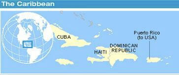 The geography of the Caribbean