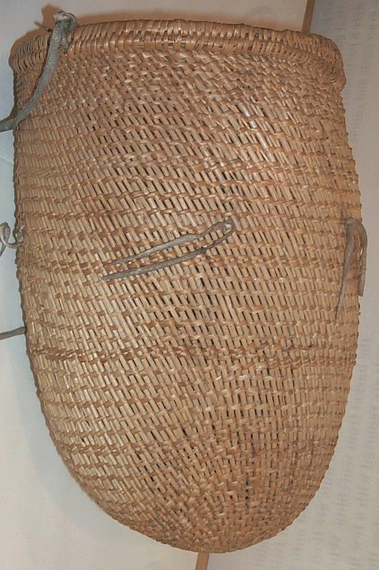 Shoshone camus root gathering basket