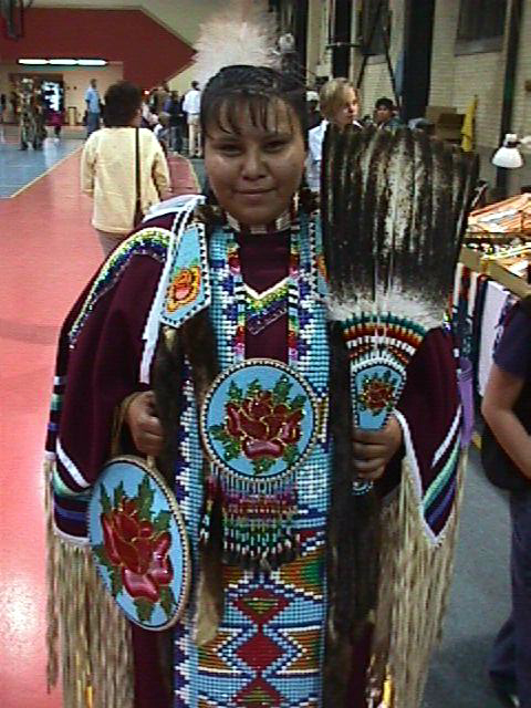 Shoshone dancer