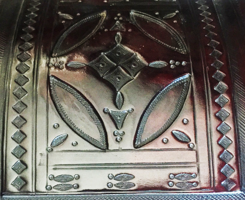 More symetric and geometric patterns.